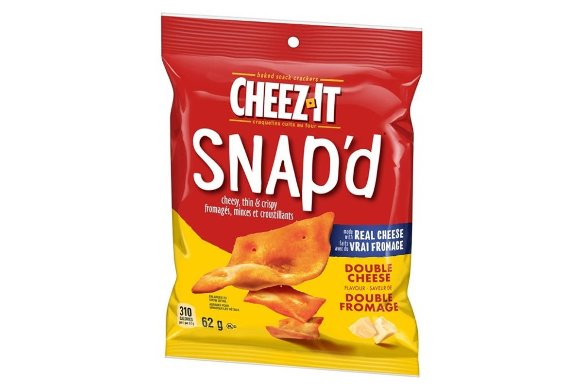 Cheez-It SNAP’d® Double Cheese Crackers
