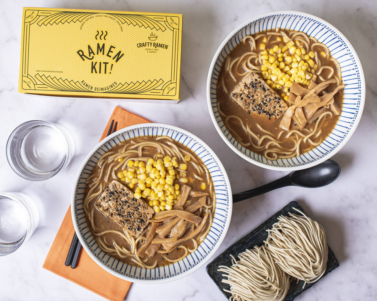 Ramen au miso et au tofu
