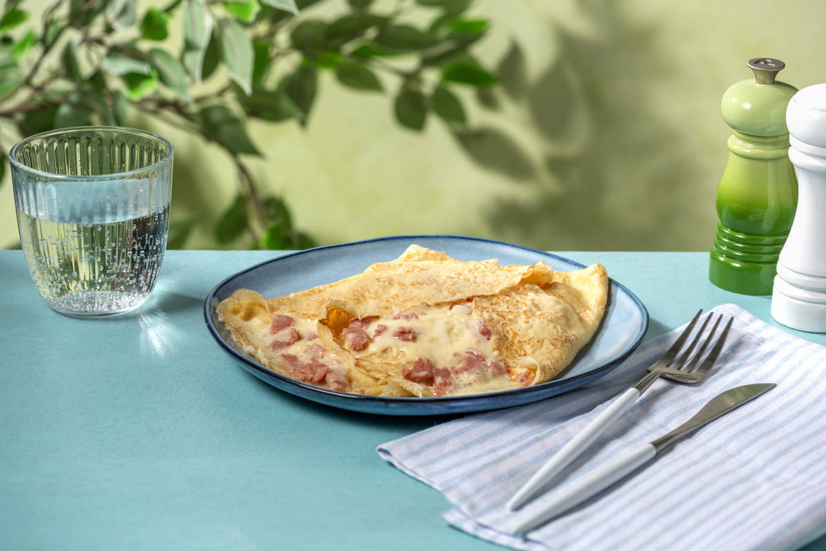 Crêpes jambon-fromage