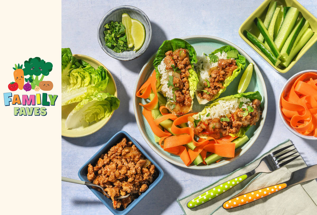 Plant-Based Mince San Choy Bow & Fragrant Rice Bar