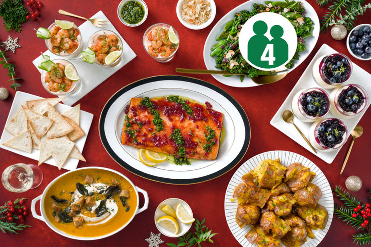 Vismenu kerstbox | vier gangen