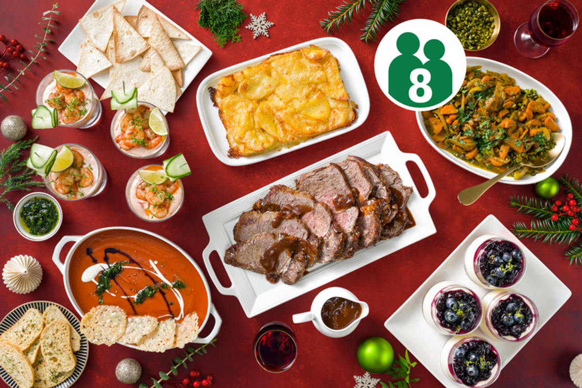 Snel menu kerstbox | vier gangen