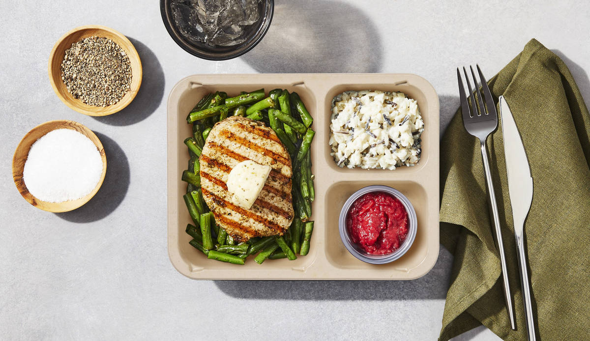 Cranberry-Apple Pork Chop