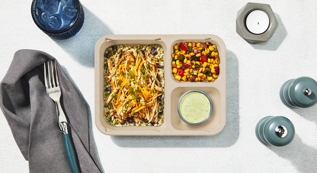 Pulled Chicken Taco Bowl