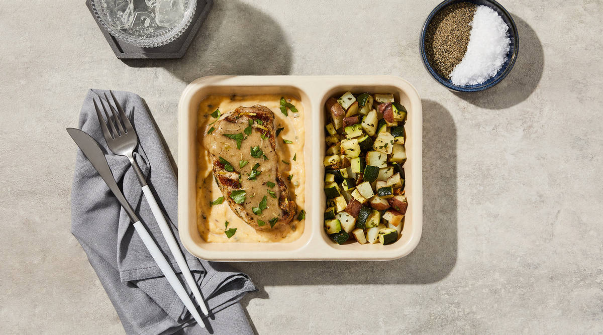 Rosemary Maple Grilled Pork Chop