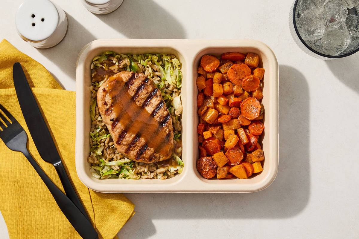 Maple-Glazed Pork Chop