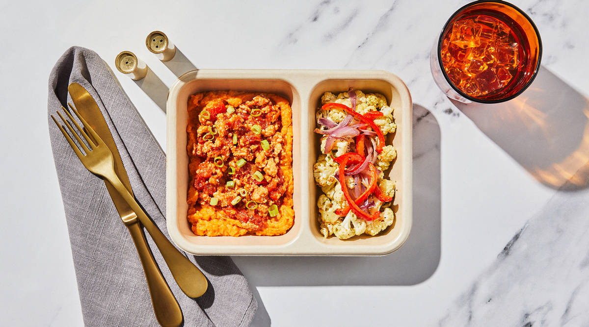 Ground Turkey & Sweet Potato Mash