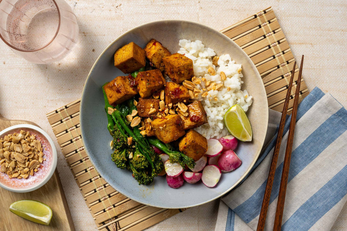 Soy, Chilli and Ginger Tofu  
