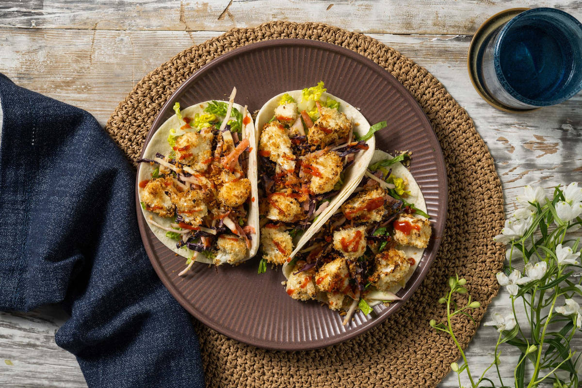 Crispy Spiced Cauliflower Tacos