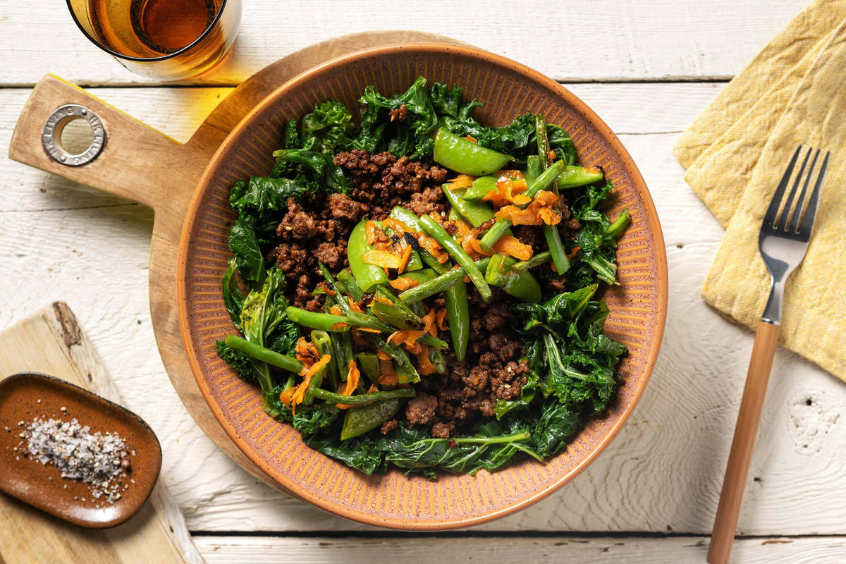 Sweet and Sticky Beef Bowl