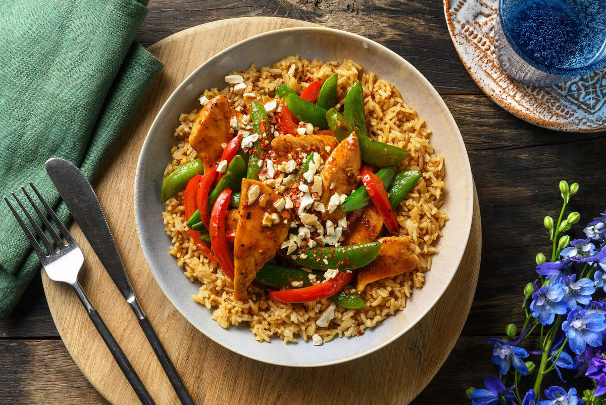 Soy, Chilli and Ginger Chicken Stir Fry