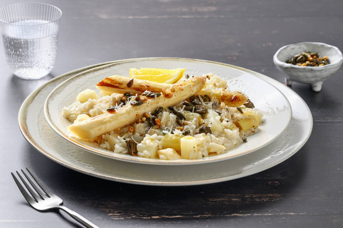 asperge risotto