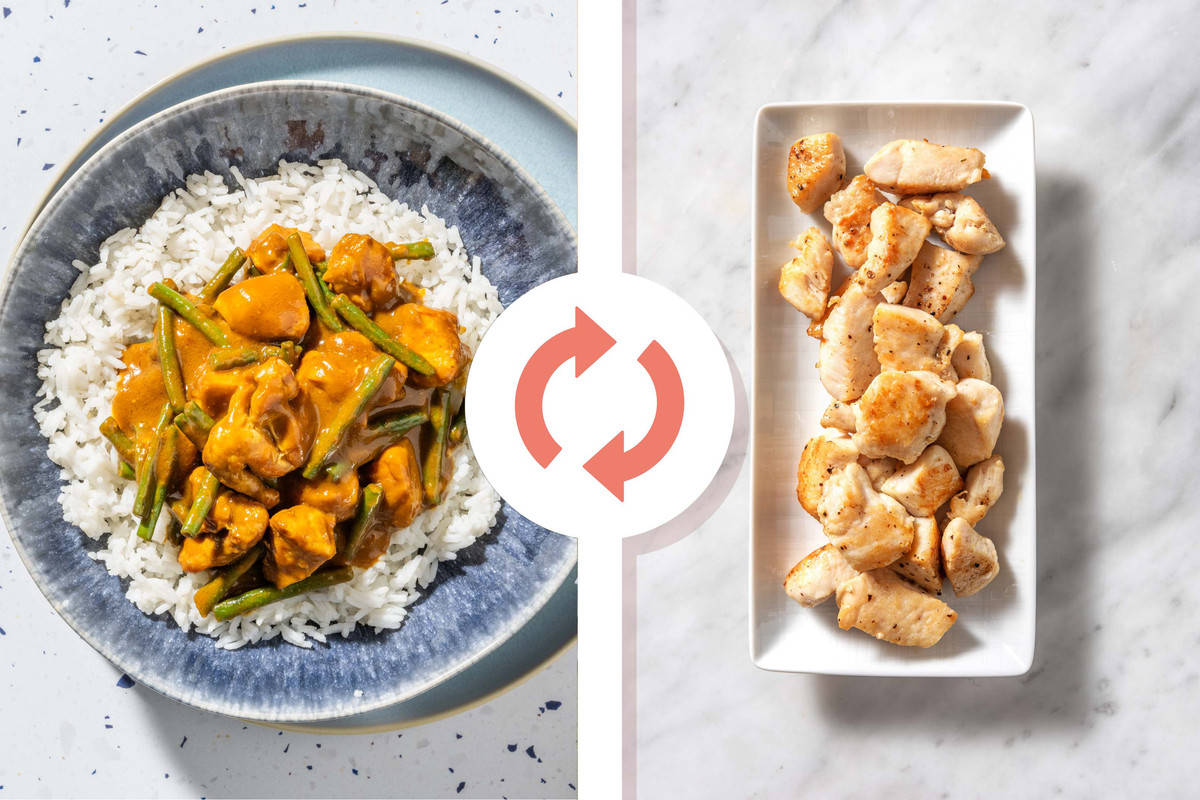 Thai Style Peanut Chicken Breast Stir-Fry