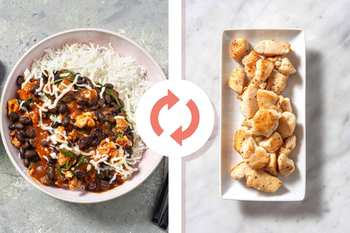 Chipotle BBQ Chicken Breast and Bean One Pot