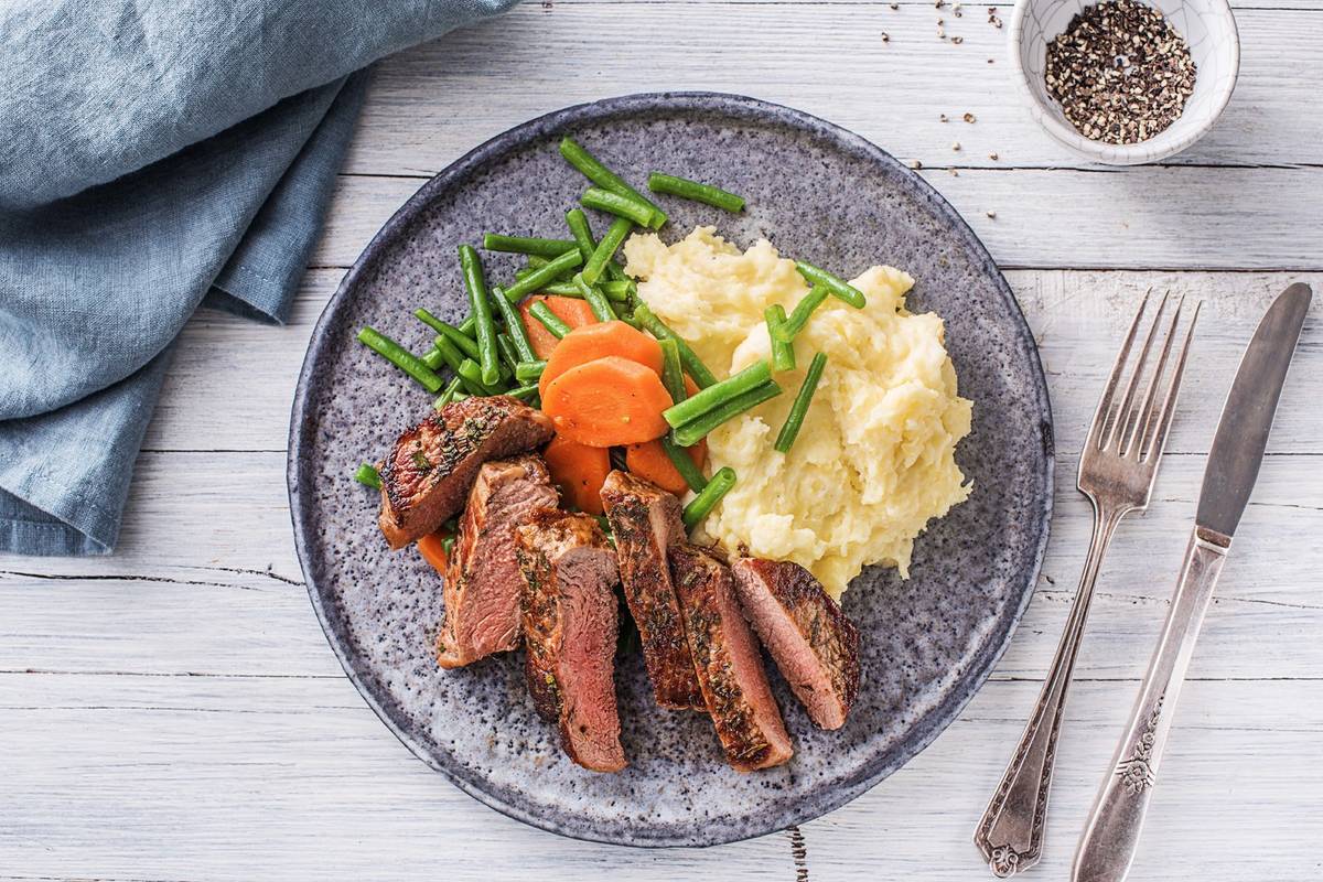 Saftiges Hüftsteak vom Rind