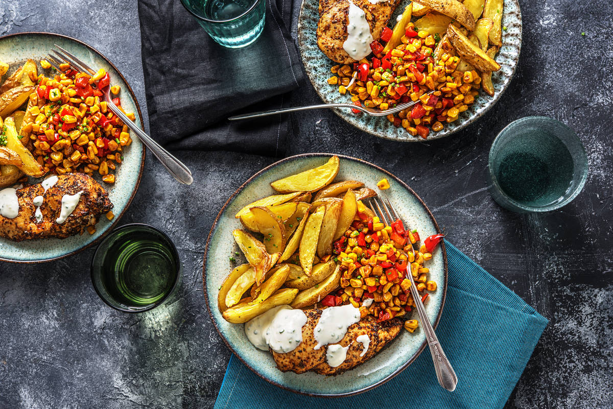 COVID VERSION BBQ Dry-Rub Chicken