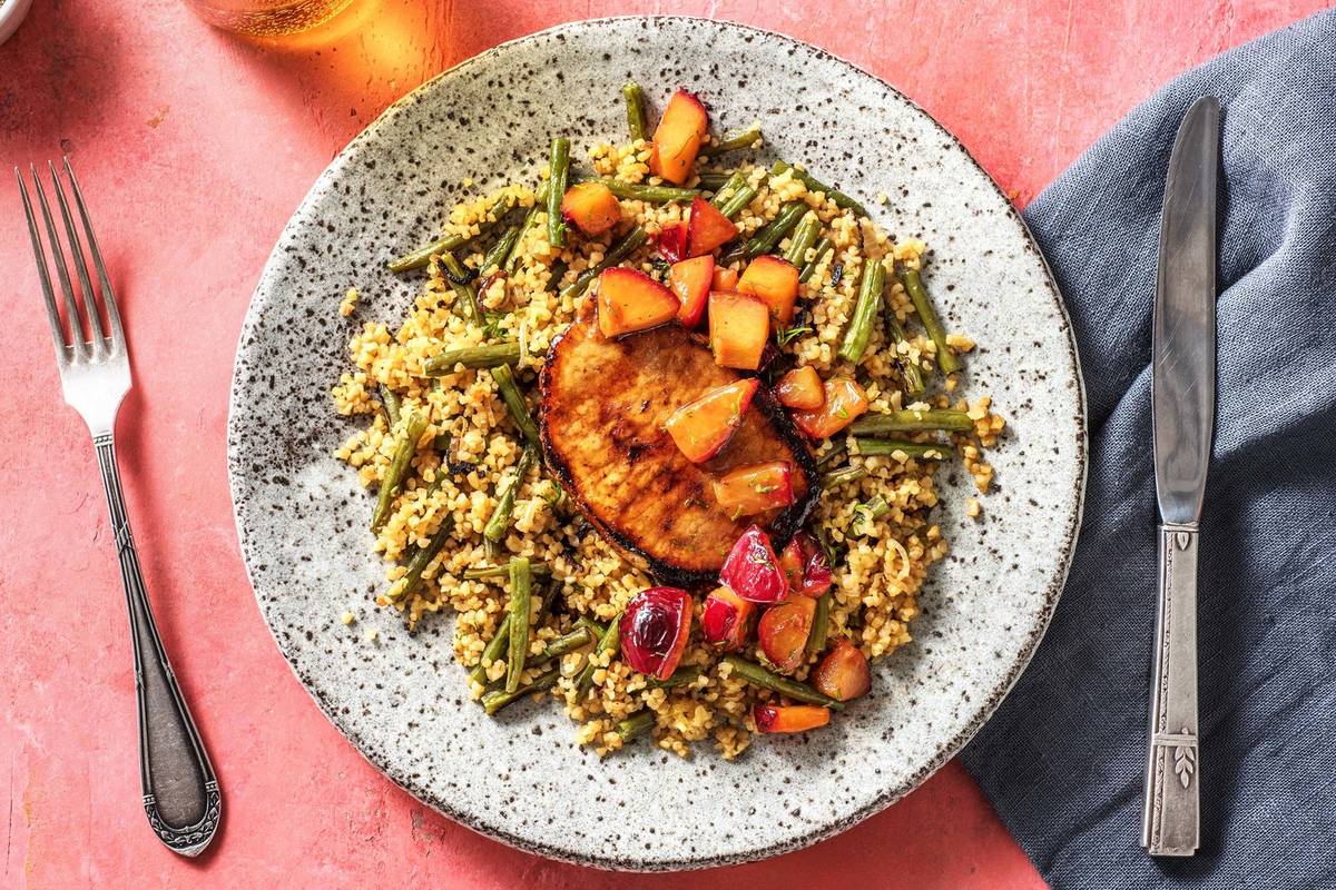 Pomegranate Marinated Pork