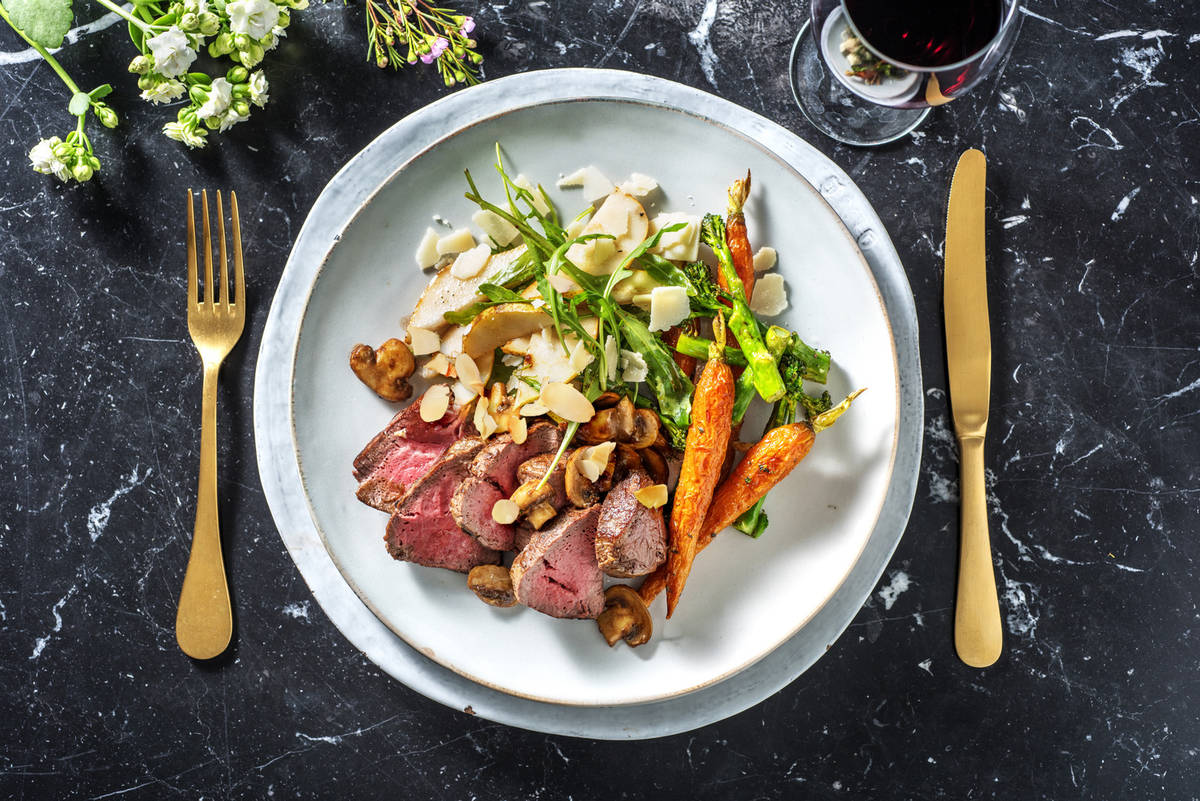 Premium Sirloin & Balsamic Mushrooms