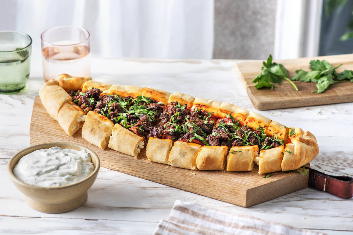 Pide! Türkisches Brot mit Hack