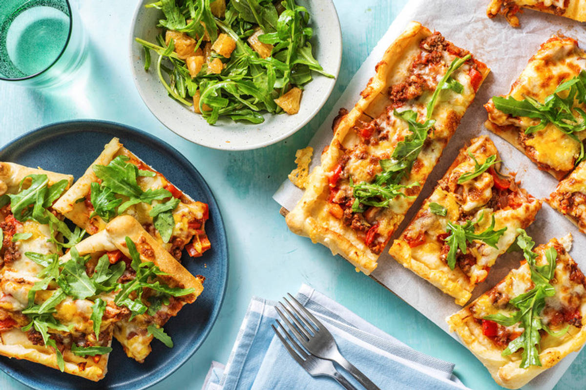 Pizza bolognese