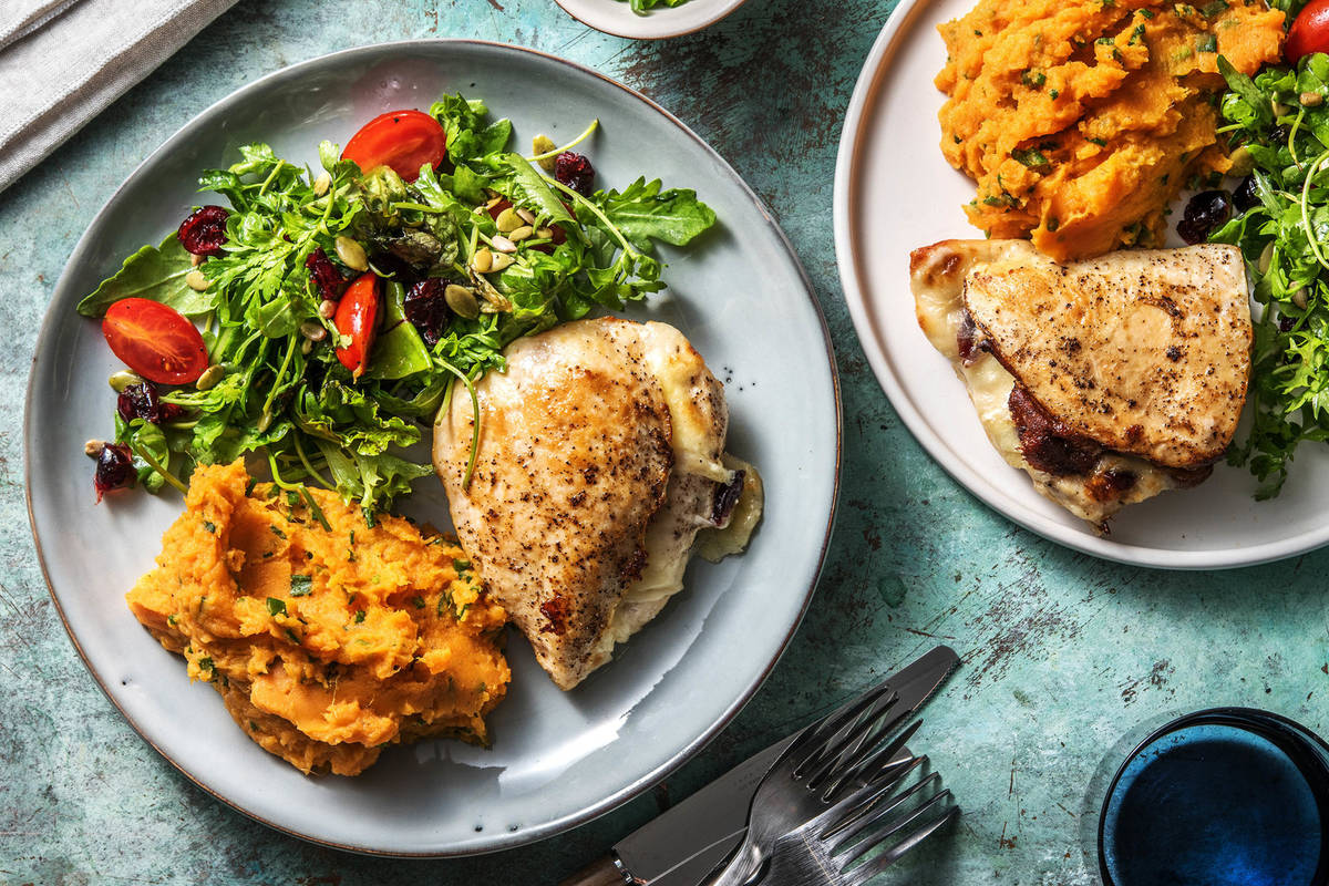 Cranberry and Cheese Stuffed Chicken Recipe HelloFresh