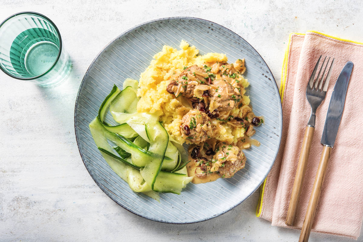 Stekta köttbullar
