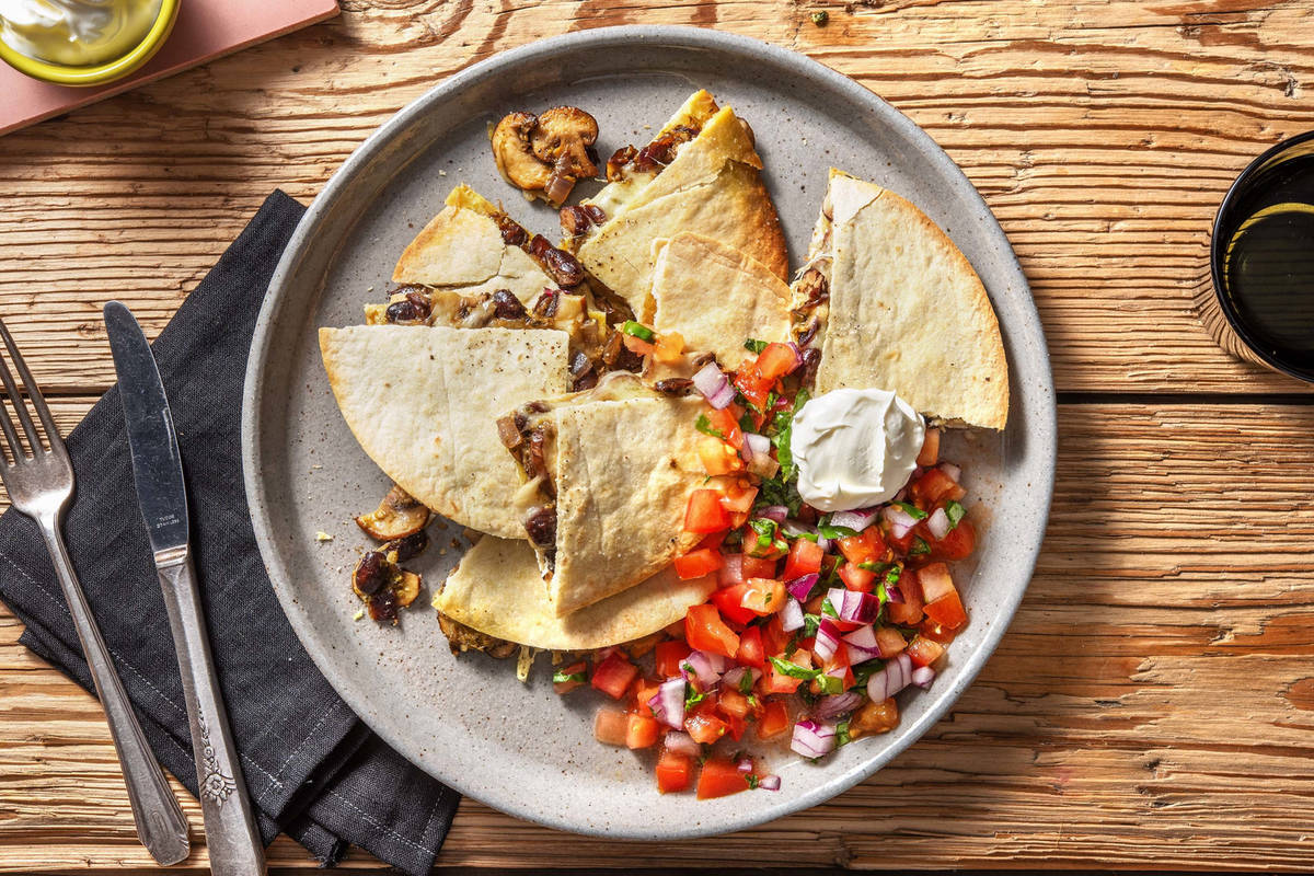 Svampquesadilla