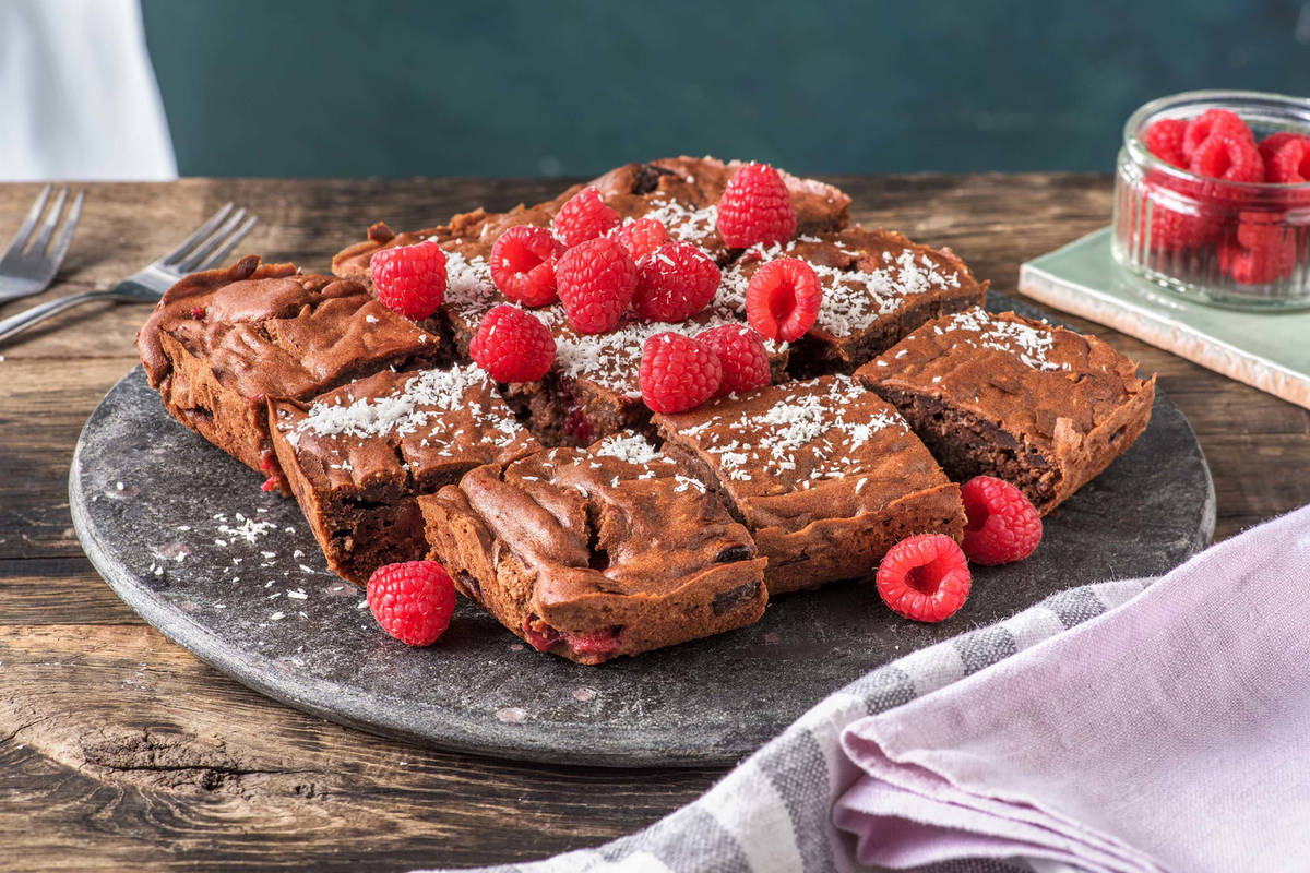 Brownie à la framboise