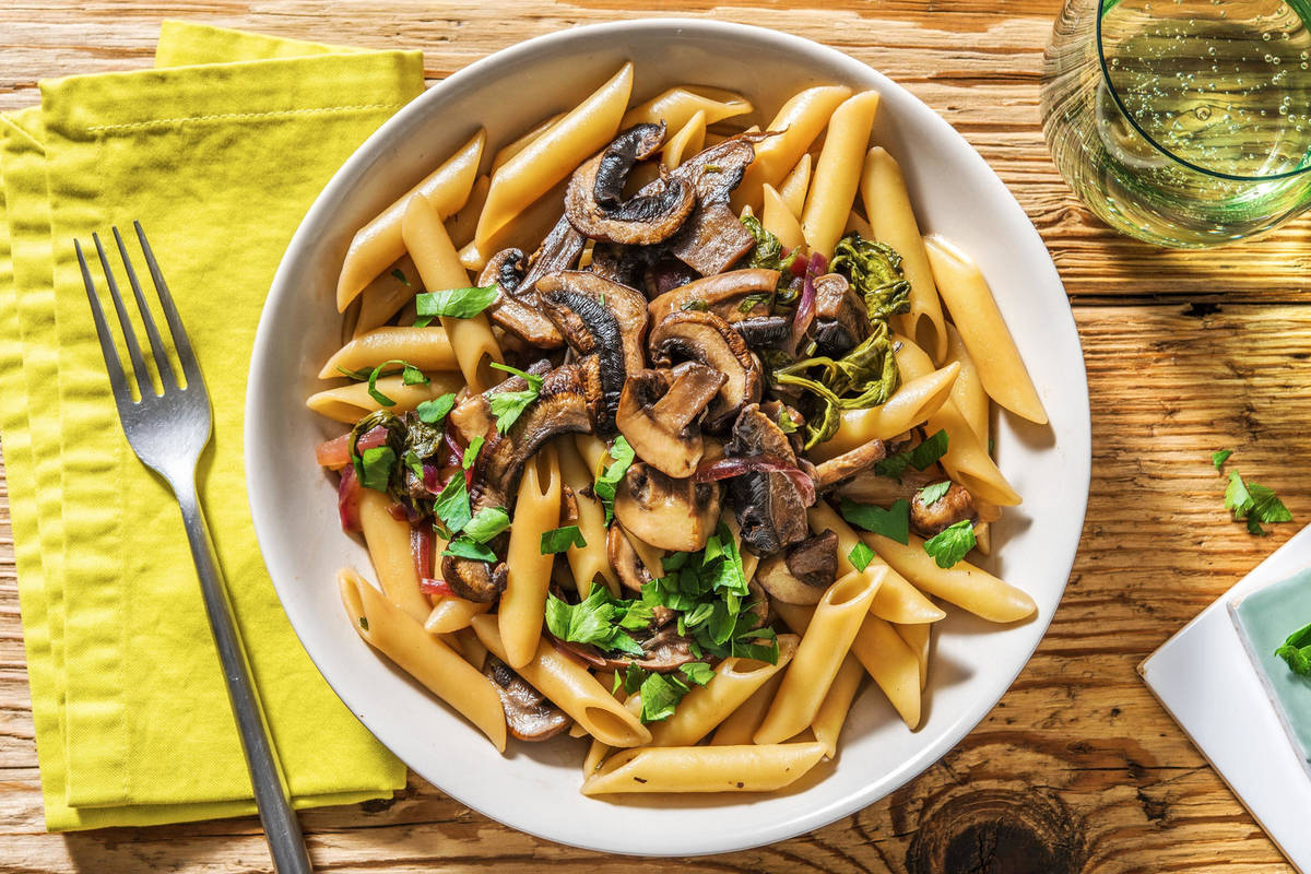 Pasta Stroganoff
