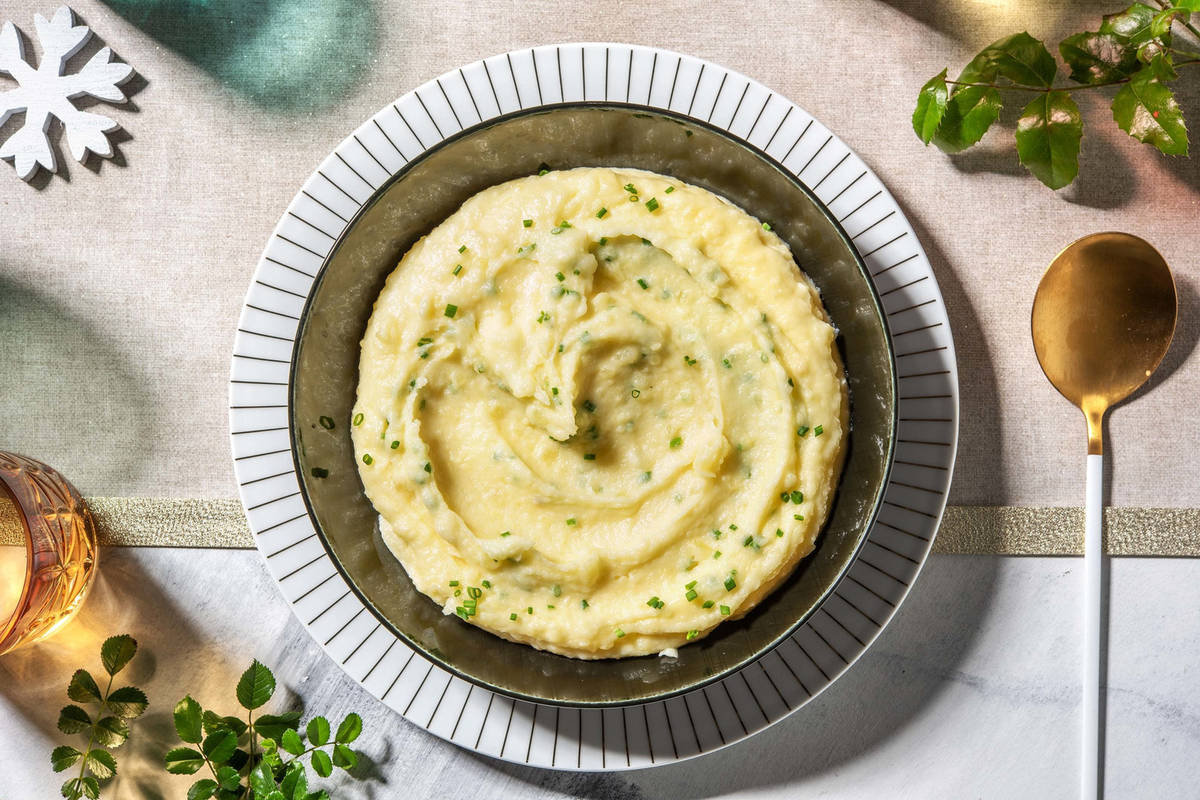Cream Cheese Mashed Potatoes 