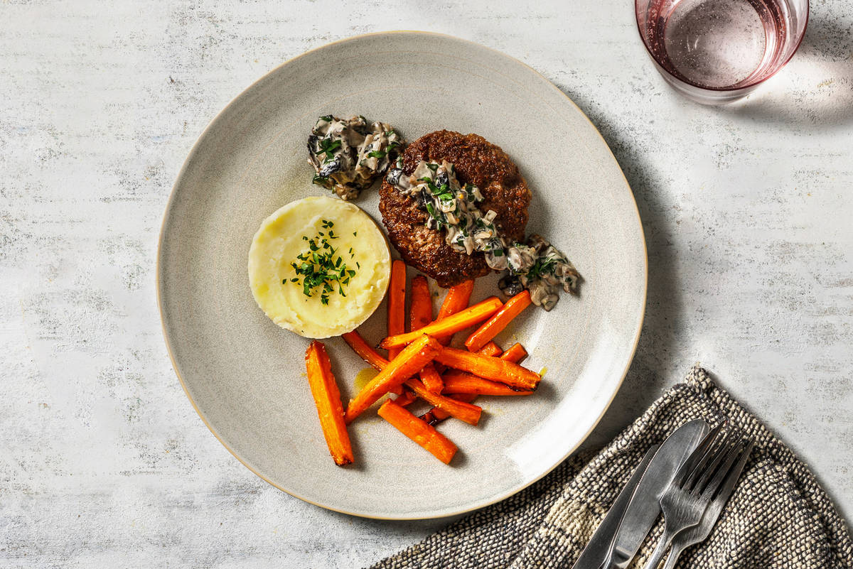 Steak haché façon bistrot