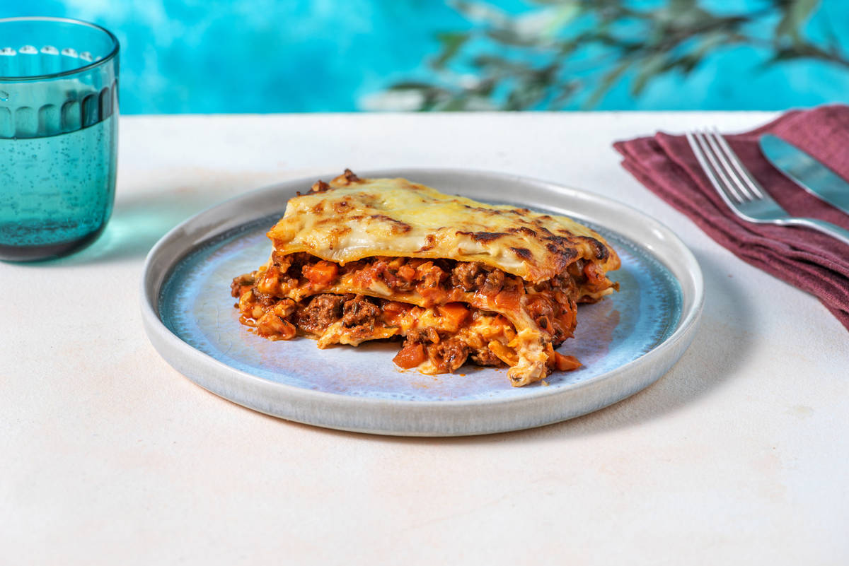 Lasagne à la bolognaise