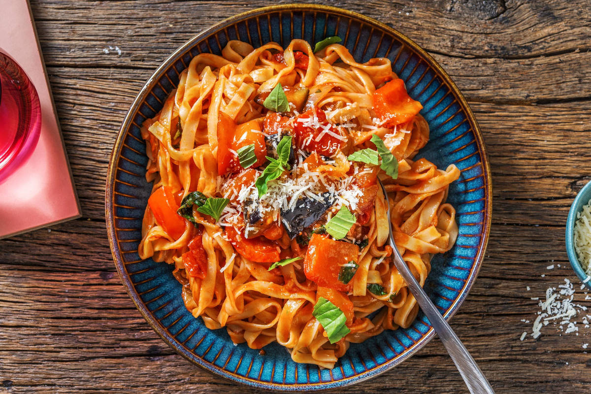 Ratatouille pasta