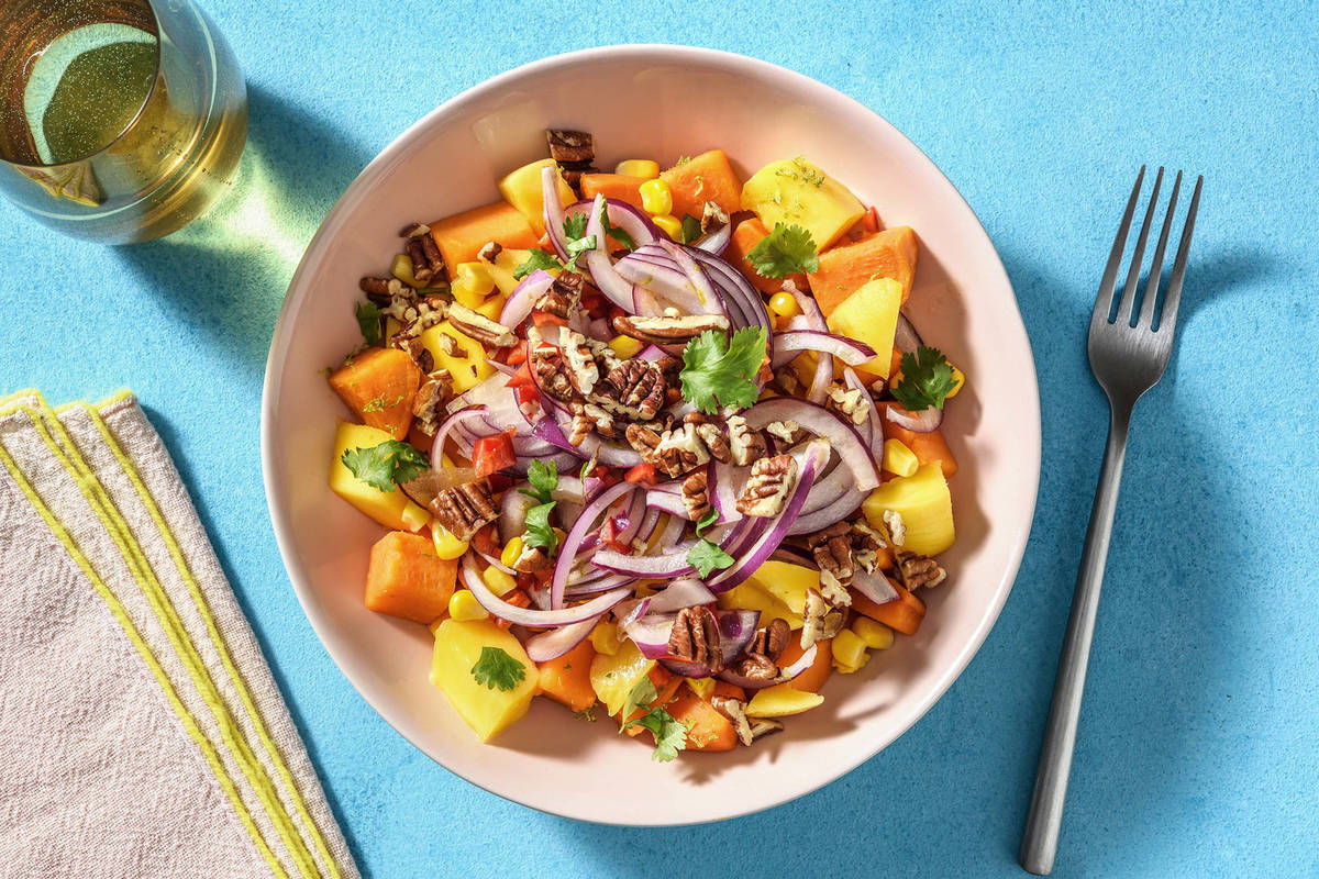 Salade de mangue façon ceviche