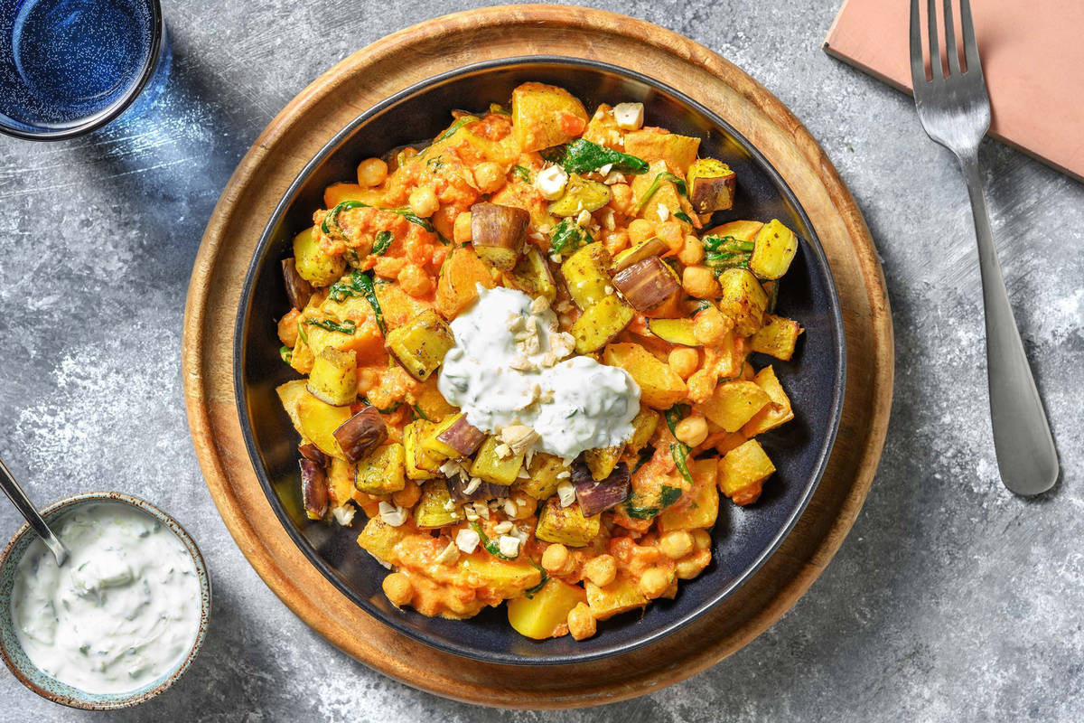 Mild kartoffelkarry 