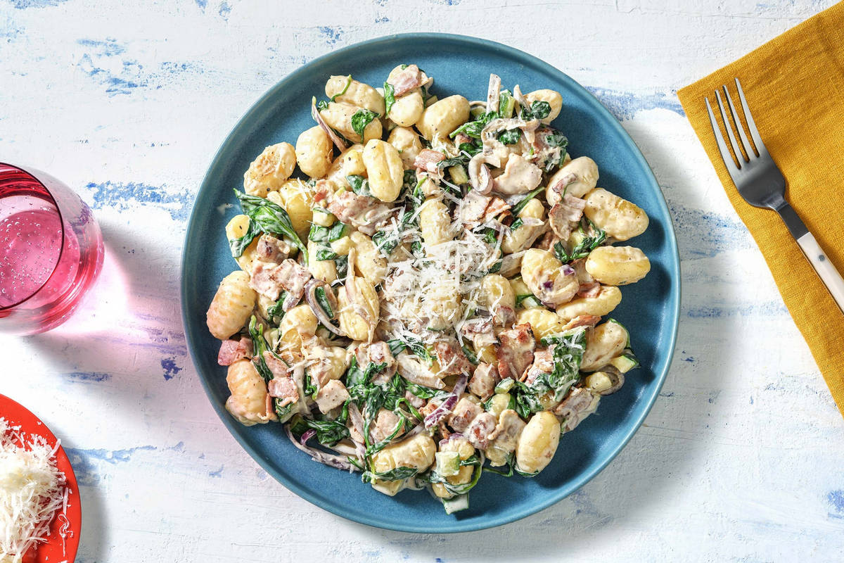 Kremet gnocchi