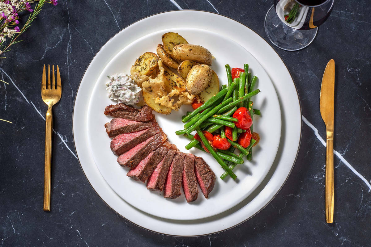 Striploin steak 