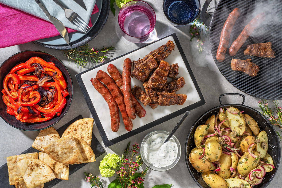 BBQ party : bavette & merguez de bœuf
