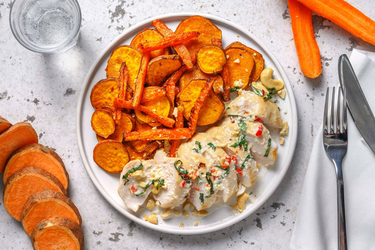 Poulet en papillote à la citronnelle