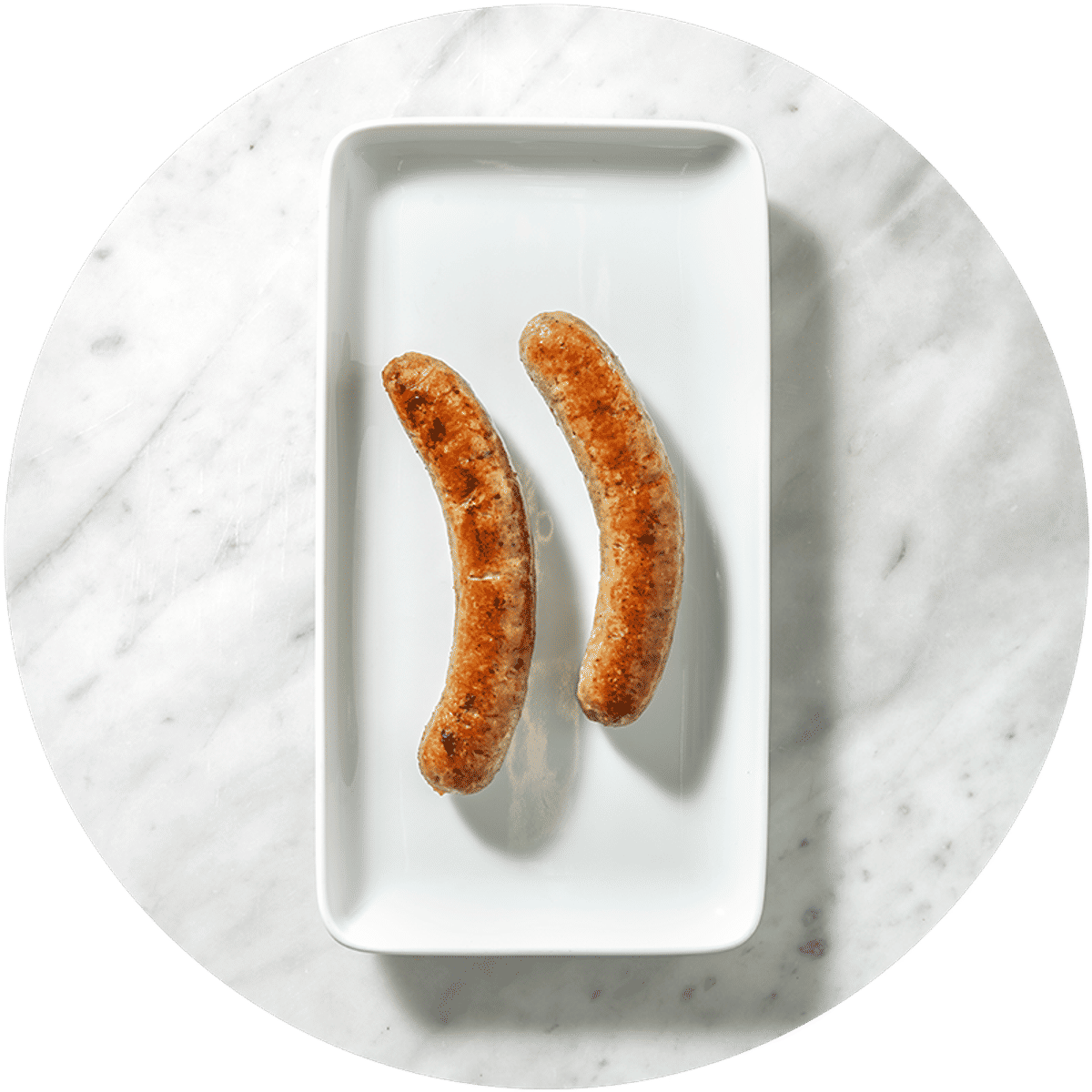 Saucisse de porc citron-thym en extra