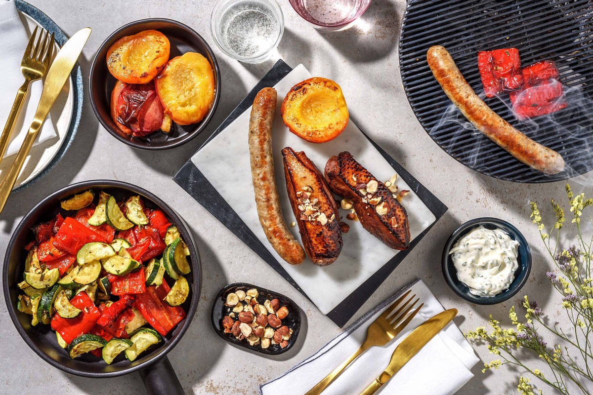BBQ du Sud-Ouest au canard & à la saucisse