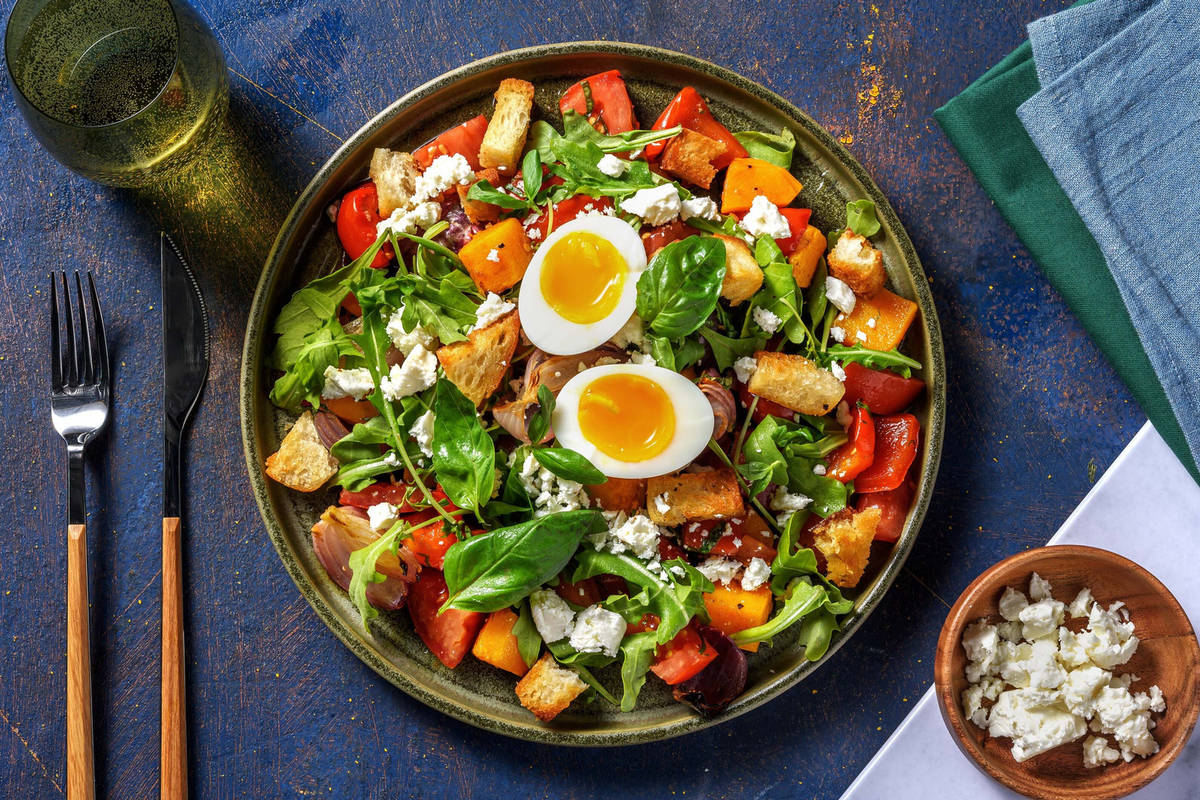 Italiensk Panzanellasallad