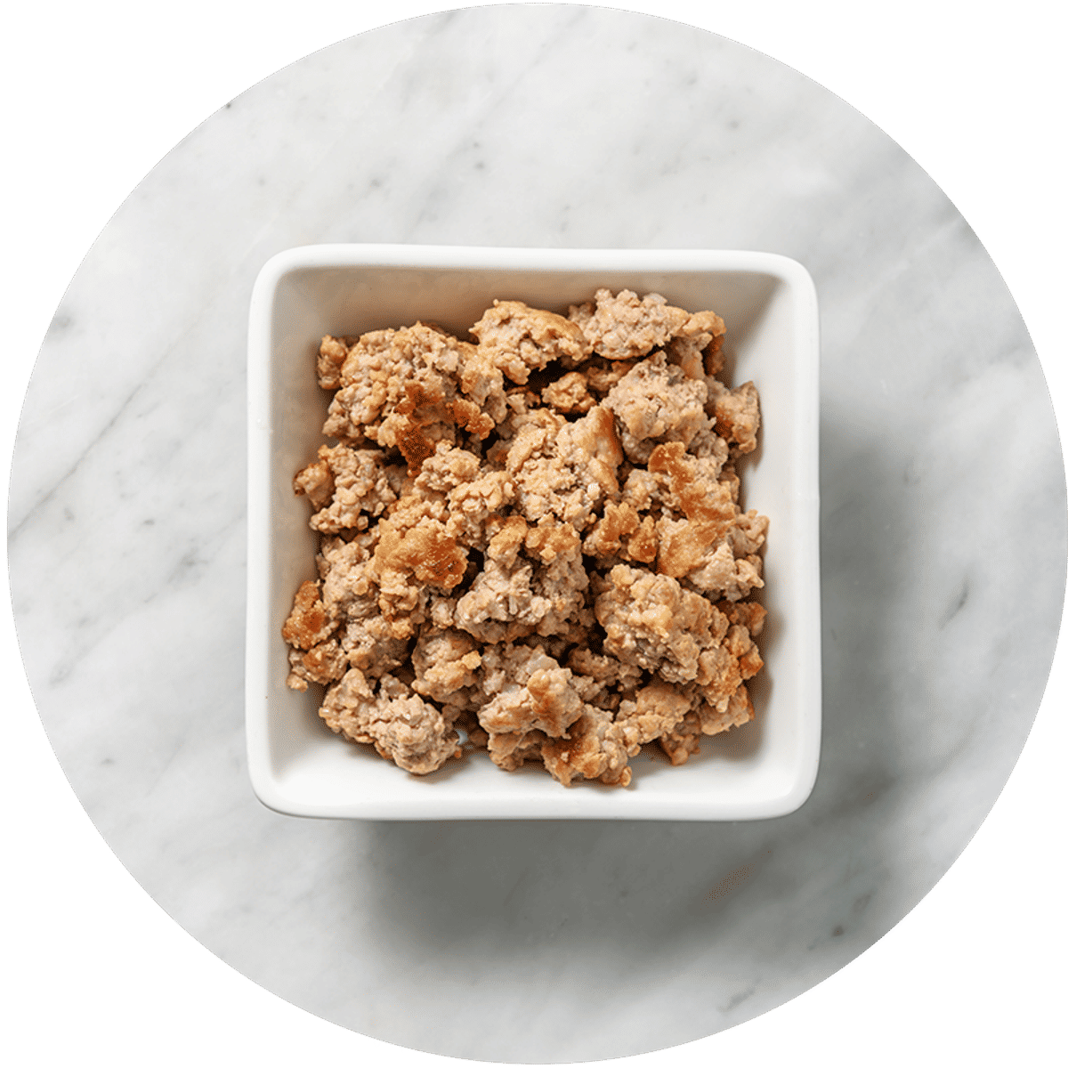 Gekruid kipgehakt als extra