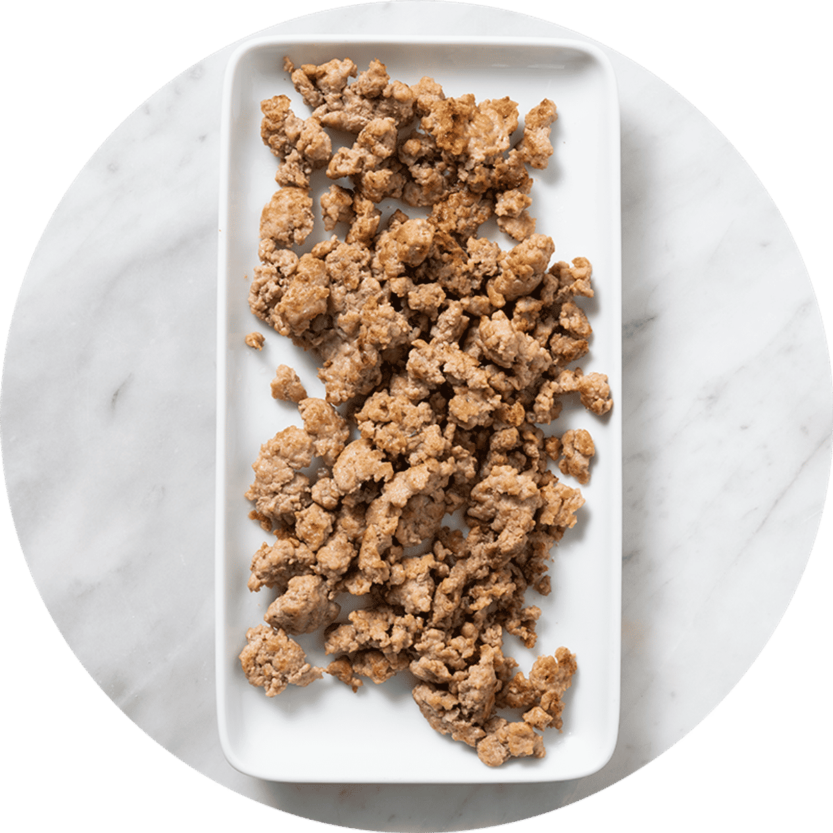 Haché vegan en extra