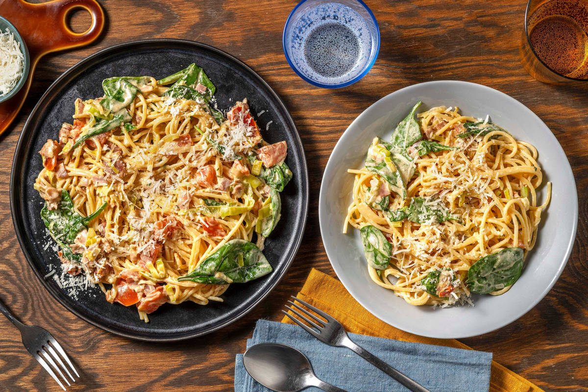 Kremet pasta