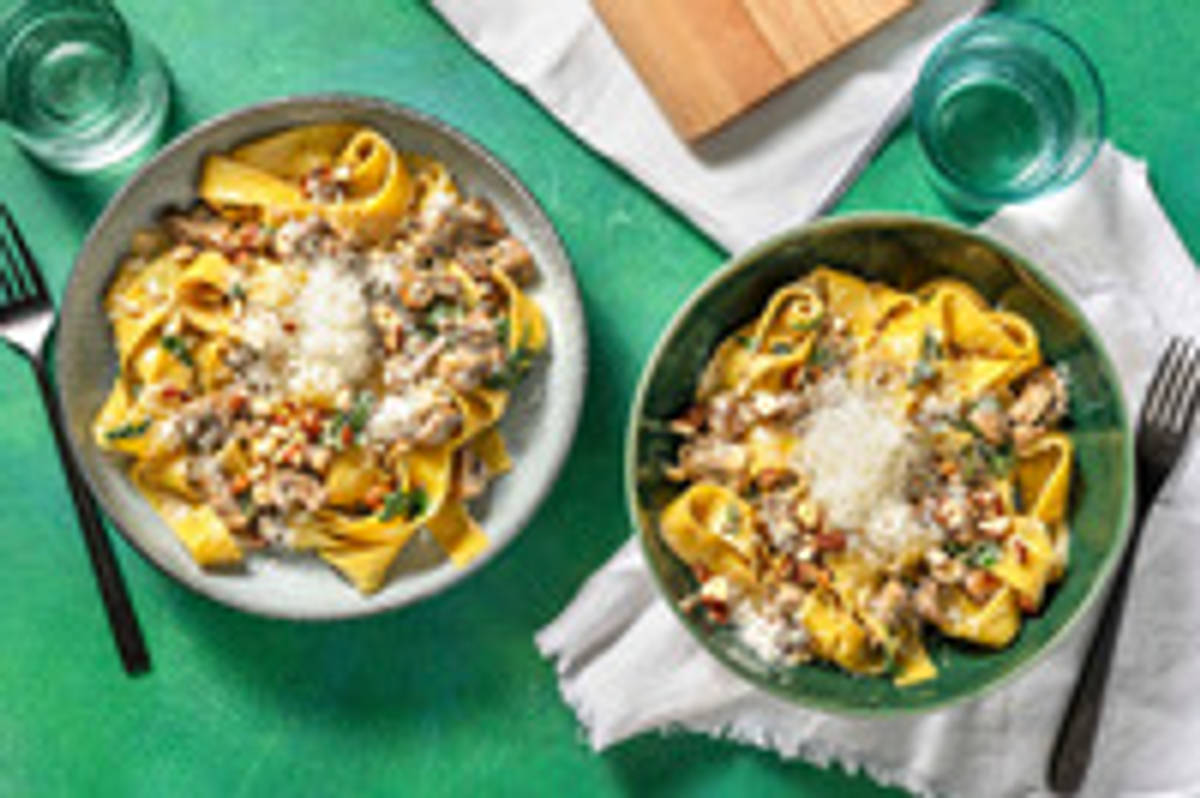 Taglierini alla boscaiola