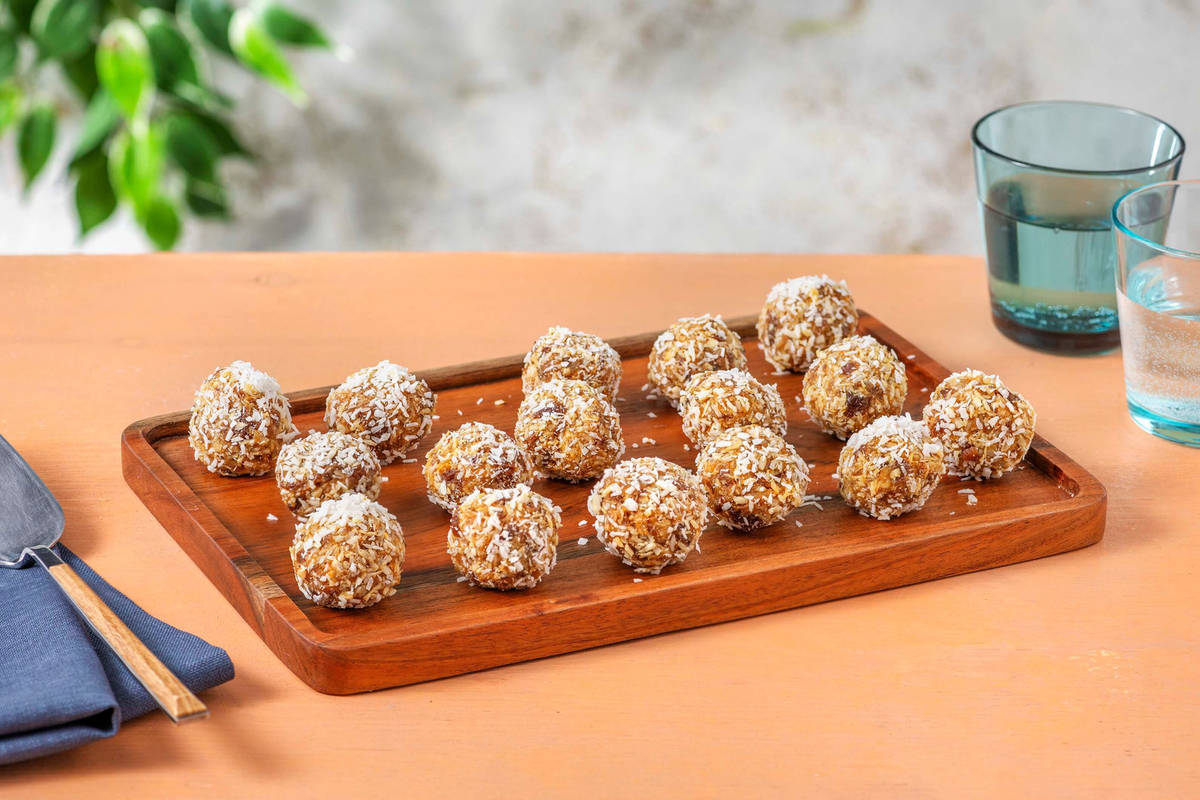 Energy balls au beurre de cacahuètes 