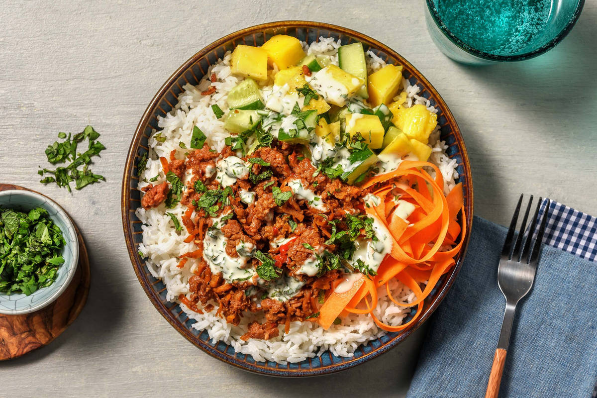Vietnamesisk plantefarsbowl