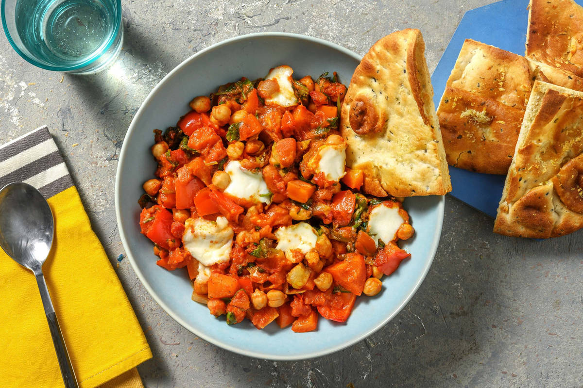 Chickpea and Spinach Stew