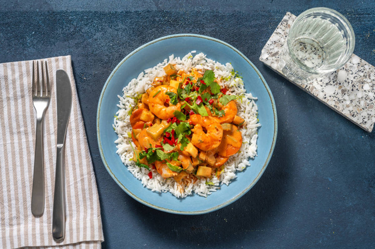 Double Prawn Thai Curry